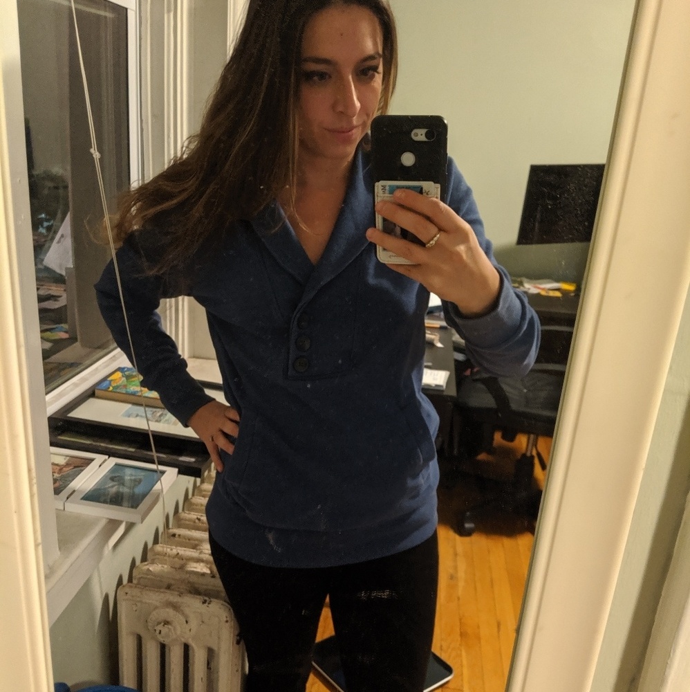 Banana Republic sweater with pockets!